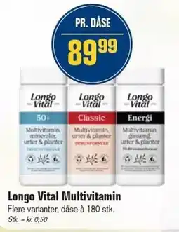 Otto Duborg Longo Vital Multivitamin tilbud