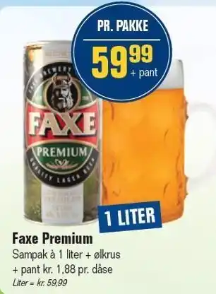 Otto Duborg Faxe Premium tilbud