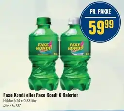 Otto Duborg Faxe Kondi eller Faxe Kondi 0 Kalorier tilbud