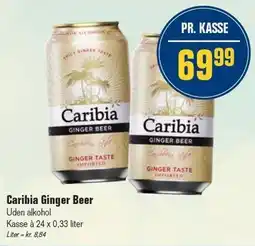 Otto Duborg Caribia Ginger Beer 24 x 0,33 liter tilbud