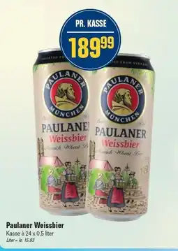 Otto Duborg PAULANER WEISSBIER - 24 x 0,5 l tilbud