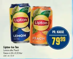 Otto Duborg Lipton Ice Tea 24 x 0,33 liter tilbud