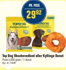 Otto Duborg Top Dog donut 250 gram tilbud