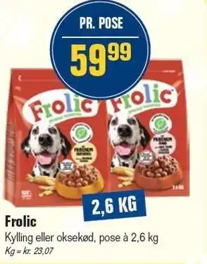 Otto Duborg Frolic 2,6 kg tilbud