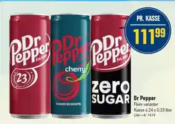 Otto Duborg Dr Pepper 24 x 0,33 liter tilbud