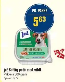 Otto Duborg ja! Saftig paté med vildt 300 gram tilbud