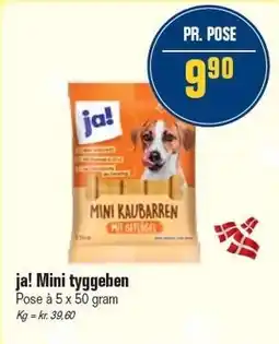 Otto Duborg ja! Mini tyggeben 5 x 50 gram tilbud