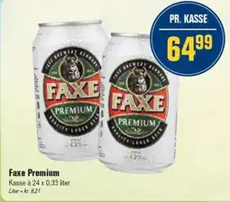 Otto Duborg Faxe Premium 24 x 0,33 l tilbud