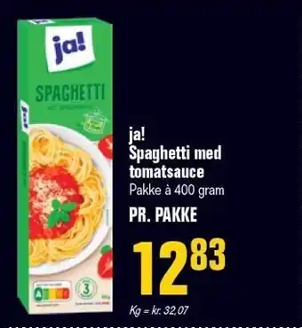 Otto Duborg ja! Spaghetti med tomatsauce tilbud