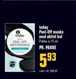 Otto Duborg today Peel-Off maske med aktivt kul tilbud