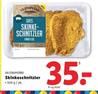 Lidl VILSTRUPGÅRD Skinkeschnitzler tilbud