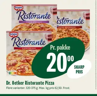 Min Købmand Dr. Oetker Ristorante Pizza tilbud