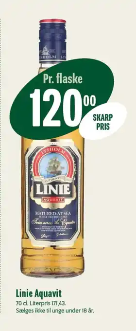 Min Købmand Linie Aquavit tilbud