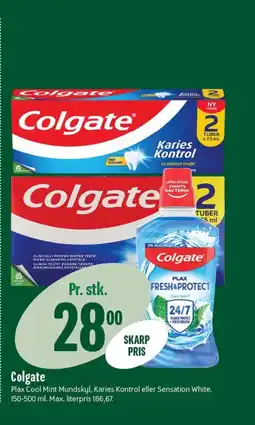 Min Købmand COLGATE tilbud