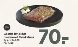 SPAR Gestus Hvidløgs- marineret Flanksteak tilbud