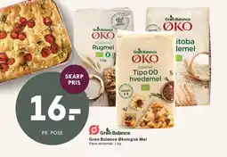 SPAR Grøn Balance Økologisk Mel tilbud