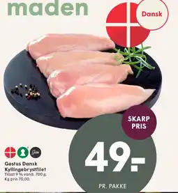 SPAR Gestus Dansk Kyllingebrystfilet tilbud