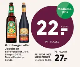 SPAR Grimbergen eller Jacobsen tilbud