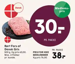 SPAR Rørt Fars af Dansk Gris tilbud