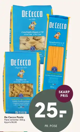 SPAR DE CECCO Pasta tilbud