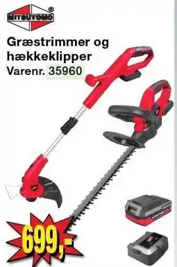 Harald Nyborg MITSUTOMO Græstrimmer og hækkeklipper tilbud