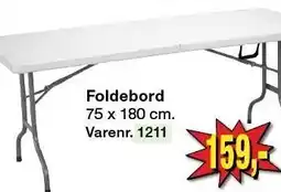 Harald Nyborg Foldebord tilbud