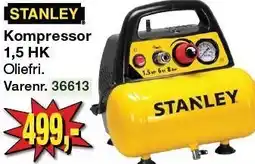 Harald Nyborg Stanley Kompressor 1,5 HK tilbud