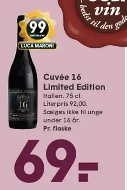 SPAR Cuvée 16 Limited Edition tilbud