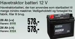 Harald Nyborg Havetraktor batteri 12 V tilbud