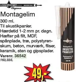 Harald Nyborg Montagelim tilbud