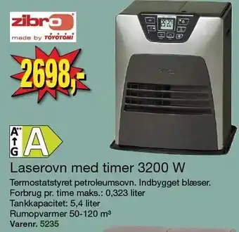 Harald Nyborg Laserovn med timer 3200 W tilbud