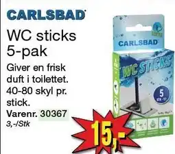 Harald Nyborg WC sticks 5-pak tilbud