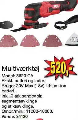 Harald Nyborg Multiværktøj tilbud