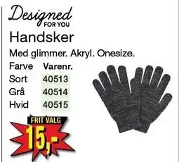 Harald Nyborg Handsker tilbud