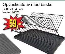 Harald Nyborg Opvaskestativ med bakke tilbud