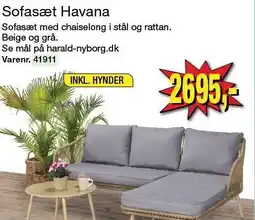 Harald Nyborg Sofasæt Havana tilbud