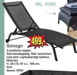 Harald Nyborg Solvogn tilbud
