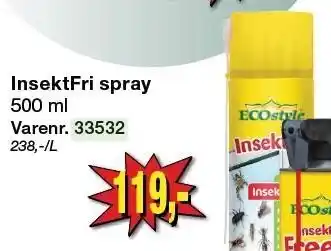 Harald Nyborg InsektFri spray tilbud