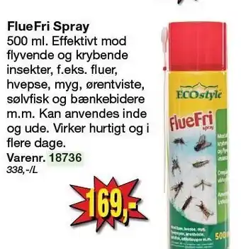 Harald Nyborg FlueFri Spray tilbud