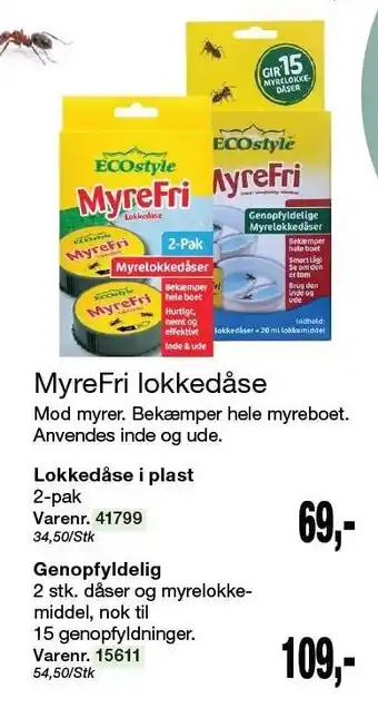 Harald Nyborg MyreFri lokkedåse tilbud