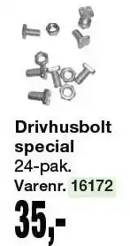 Harald Nyborg Drivhusbolt special tilbud