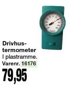 Harald Nyborg Drivhus-termometer tilbud