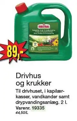 Harald Nyborg Drivhus og krukker tilbud