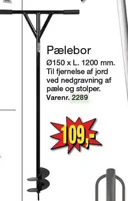 Harald Nyborg Pælebor tilbud