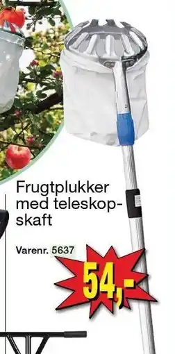 Harald Nyborg Frugtplukker med teleskop-skaft tilbud