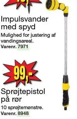 Harald Nyborg Sprøjtepistol på rør tilbud