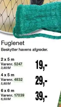 Harald Nyborg Fuglenet tilbud
