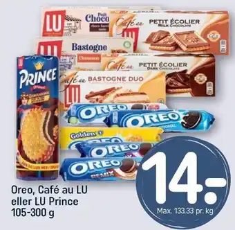 REMA 1000 Oreo, Café au LU eller LU Prince tilbud