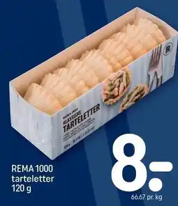 REMA 1000 REMA 1000 tarteletter tilbud