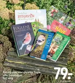 REMA 1000 Naturguide svampe eller fugle eller havebøger tilbud